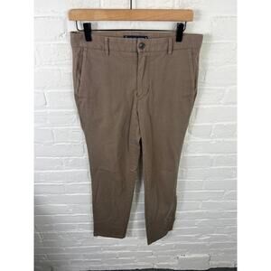 Everlane Men's The Performance Uniform Slim Fit Pant Solid Tan Size 30/30